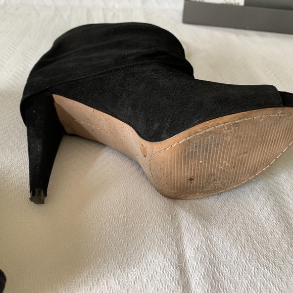 Vince Camuto Open Toe Bootie, Size 6.5, Black - Picture 12 of 13